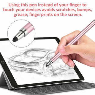 Lápiz capacitivo para pantalla táctil/lápiz de dibujo para Tablet/iPhone/Samsung/celular Universal (2)