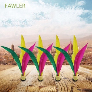 fawler jugando pelotas de bádminton niños pluma de goma juego de playa espuma al aire libre niños volante/multicolor