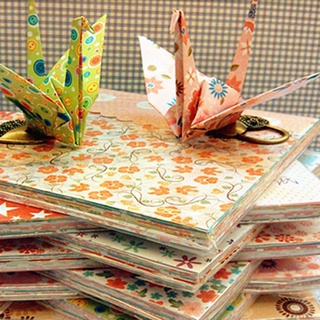 65 unids/set vintage flor origami papel niños manualidades scrapbooking papel decorativo (3)