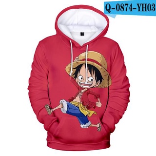 Sudadera con capucha Anime One Piece Boygril sudadera con capucha Para niños