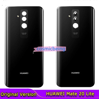 Tested Good Huawei Mate 20 lite Battery Cover Rear Door Housing Back Case 6.3" Huawei Mate 20 Lite Battery Cover With Camera Glass Lens