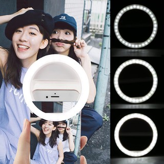 anillo de luz led anillo de luz con presilla para iluminación de selfie para celular/iphone/android/tableta portátil