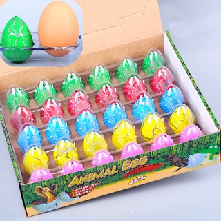 [kaou] colorido agua de grietas que crece magia eclosión dinosaurio huevo inflable niños juguete