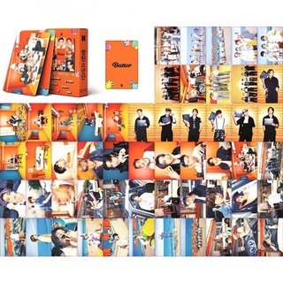 54 unids/caja BTS photocard 2021 mantequilla permiso para bailar álbum LOMO tarjeta postal ins colectiva juego de fotos (1)