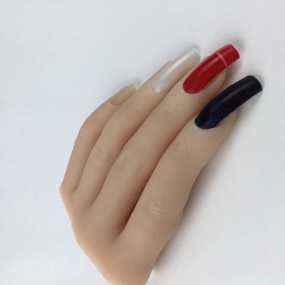 Lanfy herramienta De manicura suave De silicón Para Arte en uñas con articulaciones (4)