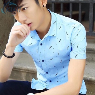Camiseta Hombre Manga Corta permeable Al Aire Simple Casual Mezclas De Algodón Oficina De Negocios (4)
