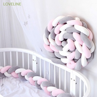 Loveline decoración Nursery almohadillas de colchón para bebé de silicio cubre almohada cojín Cama bomper Newborn Bumpers/Multicolor (1)