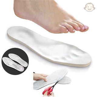 1 par de plantillas de espuma con memoria para el cuidado del arco del pie, para aliviar el dolor en todas las tallas