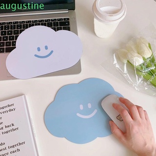 Augustine - alfombrilla de ratón para escritorio, reposamuñecas, accesorios de oficina, portátil, nubes para juegos, alfombrilla de mesa, Multicolor