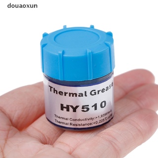 douaoxun 15g hy510 cpu compuesto de grasa térmica pasta de silicona conductora de calor co (6)