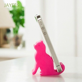 Jayees nuevo práctico de alta calidad 2pcs portátil divertido teléfono titular gato teléfono móvil soporte