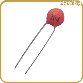 [Unbranded product] 100 pieces 100nF / 0.1F ceramic capacitor (104) (2)