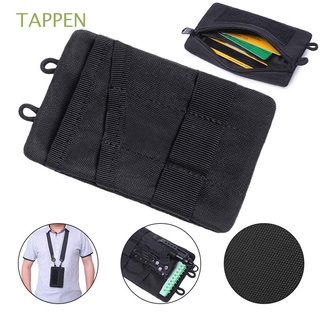 TAPPEN Durable Waist Bag Camping Fanny Pack Belt Bag Zipper Pouch Outdoor Tools Waterproof Wallet with Shoulder Belt Hiking Coin Purse/Multicolor