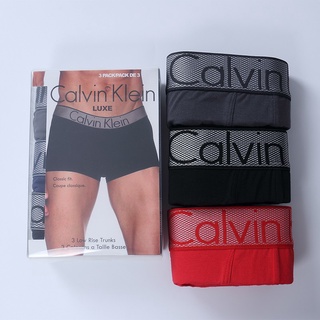 Time Offer Calvin Klein CK ropa interior de hombre tela de algodón transpirable troncos