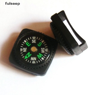 [fulseep] 2 piezas mini brújula para pulsera de paracord al aire libre camping senderismo herramienta trht