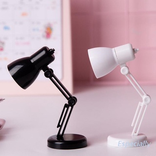 Esp Mini lectura LED luz de mesa plegable pequeño multiusos arquitecto miniatura lámpara de escritorio muñecas figuras de acción