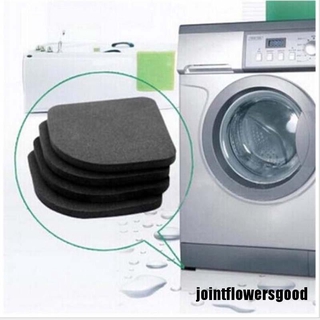 4 pzs alfombra antideslizante Para lavadora refrigerador