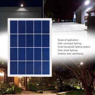 hermoso 3w 5v panel solar policristalino silicona cargador de batería solar 170x130mm