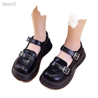 Zapatos De suela gruesa para mujer/zapatos De suela gruesa/Mary Jane/2021/Retro/zapatos japoneses Jk