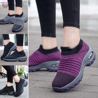 Ms zapatos de caminar para mujer Super suave aumento de altura zapatos de viaje al aire libre &SZ (1)