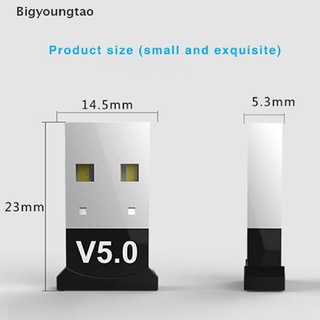 Bigyoungtao Usb Bluetooth 5.0 Adaptador Dongle inalámbrico 5.0 Receptor de Pc Real Estéreo Br (9)