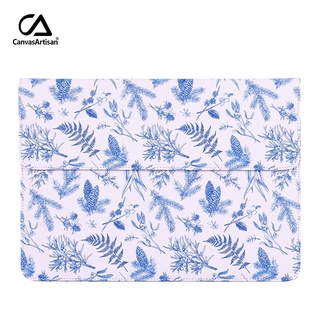 CanvasArtisan Art Style-Bolsa De Piel Impermeable Para Macbook Air Pro Acer Dell 12 , 13 , 14 , 15 Pulgadas