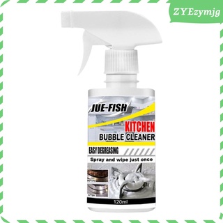 Natural Lemon Scent Foam Cleaning Bubble Spray Dirty Oil Stain Degreaser Remover Household Grease (5)
