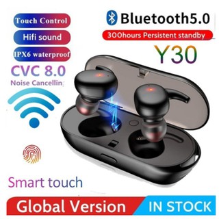 Y30 Mini Audífonos Inalámbricos Bluetooth 5.0 Estéreo Binaurales Para Deportes Al Aire Libre