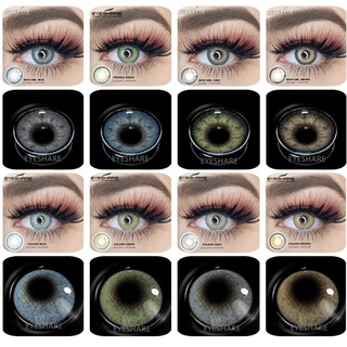 EYESHARE Lentes De Contacto De Color Natural Para Ojos De La Serie Islandia De 1 Par De Belleza Maquillaje De
