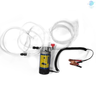 (One7) 12 V 100W portátil eléctrico Extractor de transferencia de aceite líquido bomba de succión de sifón herramienta para coche moto