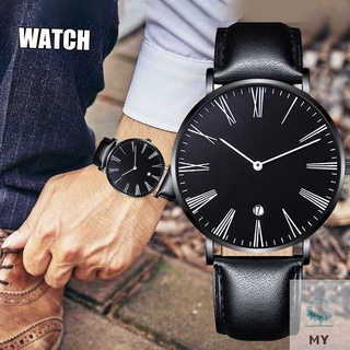 Reloj de cuarzo para hombre con 4 cm de diámetro de superficie grande Dial Casual moda reloj deportivo para hombres