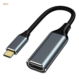 mix Type C To Hdmi-compatible High-definition Cable Usb3.1 To Hdmi-compatible Computer Mobile To Tv Projection 4k 30hz