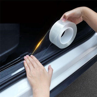 universal transparente coche puerta parachoques pegatinas protector de puerta de coche
