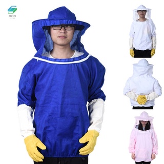 chaqueta de apicultura tire sobre smock equipo de protección de abeja mantener traje sombrero