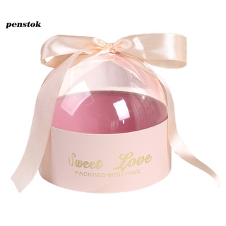 Bolígrafo* acrílico caramelo paquete caja de bebé ducha caramelo paquete caja práctica decoración de boda (6)