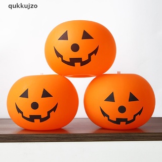 [qukk] 5/20 pzs globos de halloween calabaza con luces juguete inflable rápido hallowee 458co