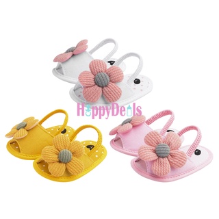 WALKERS lindo girasol bebé suela suave sandalias niñas antideslizante primeros pasos zapatos