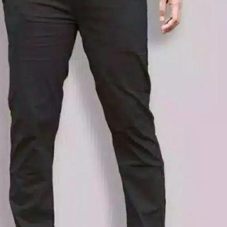 ➮ Pantalones de los hombres SLIMFIT largo chino diario trabajo negro MOCCA gris crema crema Sz 27-38 ♂