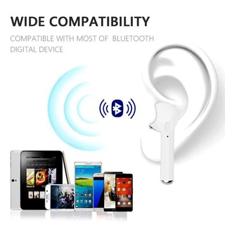[alta calidad]vaorlo i7s tws auriculares inalámbricos bluetooth 5.0 auriculares estéreo intrauditivos deportivos manos libres auriculares binaurales llamada para xiaomi iphone (5)