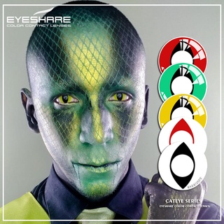 EYESHARE lente 1 par de lentes de contacto de la serie CatEyes de Halloween Cosplay lentes de contacto para ojos