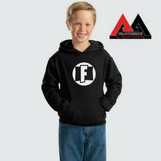 F fornite logo niños sudadera con capucha suéter chaqueta - calidad de importación