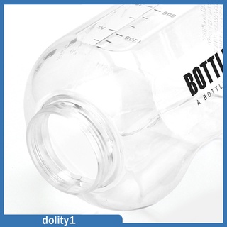 [DOLITY1] L botella de agua hidratante recordatorio de tiempo de agua potable jarra para el campamento