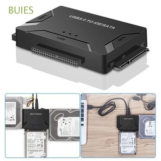 BUIES All in One Hard Drive Adapter USB 2.0 HDD SSD Converter SATA Converter for 2.5 3.5 Hard Disk USB To IDE & SATA External Hard Drive Sata 3 Cable USB 3.0 Multifunctional IDE SATA Adapter