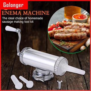 GOL Manual de la máquina de salchichas relleno de carne casera fabricante de alimentos herramienta de cocina