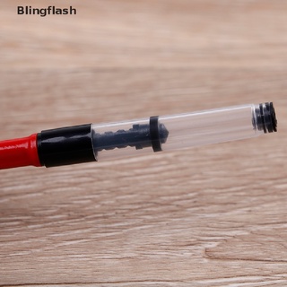 Blingflash 1 X Universal pluma estilográfica convertidor estándar empuje pistón relleno de tinta absorbente MY (7)