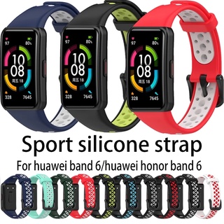 Huawei band 6 smart band silicona correa correa de reloj para huawei honor band 6 correa de silicona de repuesto para huawei band 6