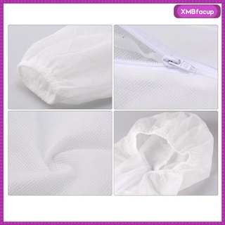 Men & Women Protective Suit Coveralls Clothing Overalls White L, XL, XXL