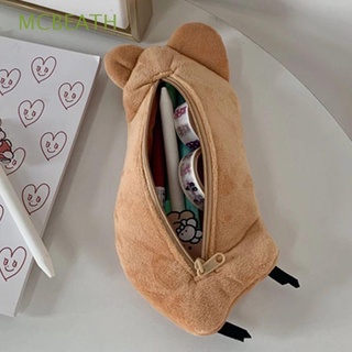 MCBEATH School Supplies Plush Pencil Case Girl Gift Pen Bag Koala Pencil Case Pen Holder Animal Kawaii Stationery Student Pen Box Storage Bag/Multicolor