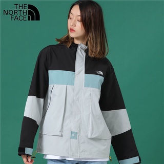 the north face 100% original deportes costura chaqueta de las señoras al aire libre chaqueta suelta casual con capucha chaqueta