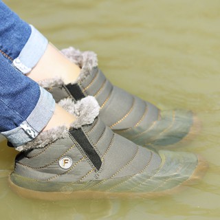 Botas de nieve par a prueba de agua Botas de invierno antipolvo cómodas Botas para hombre zapatos talla 36-46 47 48 (7)